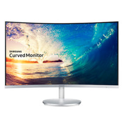 Samsung C27F591FDU Full HD Crystal Colour Curve Monitor, 27